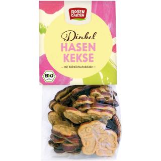 Osterhasen Kekse mit Schokofuß