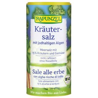 Kräutersalz jodiert mit 15% Kräutern & Gemüse