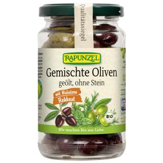Gemischte Oliven mit Kräutern