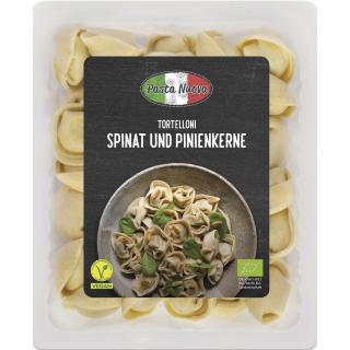 Tortelloni Spinat und Pinienkerne
