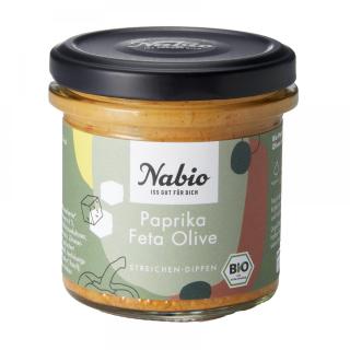 Paprika mit Oliven & Feta