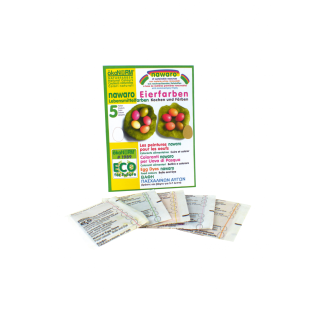 Eierfarben, 5 Naturfarben
