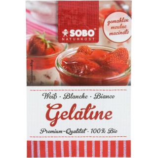 Gelatine gemahlen weiß
