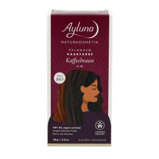 Haarfarbe Kaffeebraun