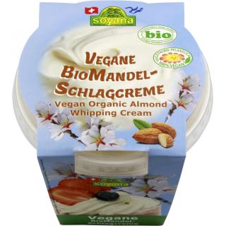 Vegane BioMandel-Schlagcreme