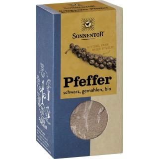 Pfeffer, schwarz, gemahlen