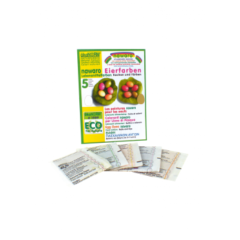 Eierfarben, 5 Naturfarben