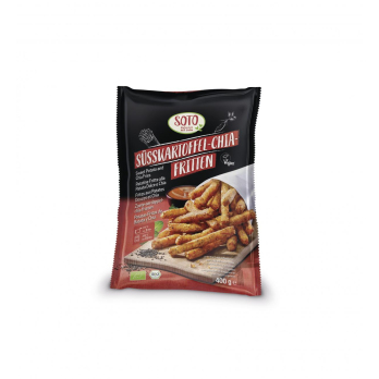 Süßkartoffel Chia Fritten