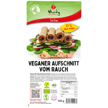 veganer Aufschnitt vom Rauch