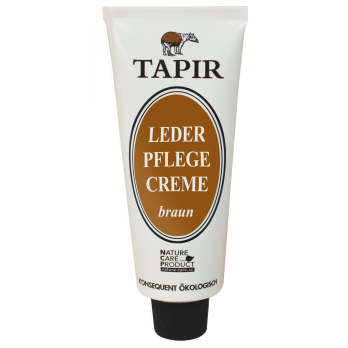 Lederpflegecreme, braun