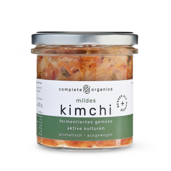 mildes Kimchi ferment. Gemüse