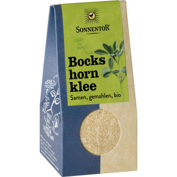 Bockshornklee, gemahlen