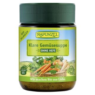 Klare Suppe ohne Hefe