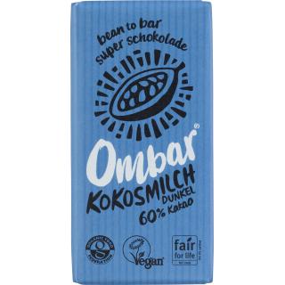 Roh-Schokolade Kokosnuss