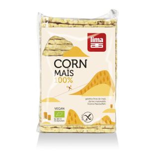 Dünne Maiswaffeln, rechteckig