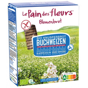 Blumenbrot Buchweizen o.Salz