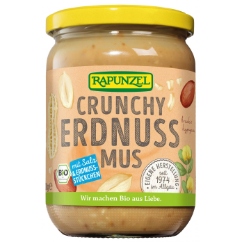 Erdnussmus Crunchy mit Salz