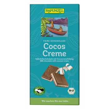 Cocos Creme VM Schokolade gefüllt