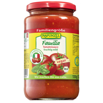 Tomatensauce Familie