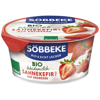 Sahnekefir Erdbeere