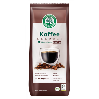 Gourmet-Kaffee kräftig gem.