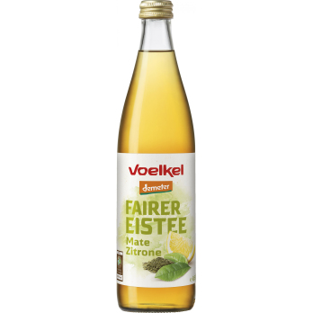 Fairer Eistee Mate Zitrone