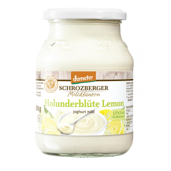 Joghurt Holunderblüte Lemon