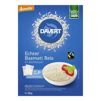 Basmati Reis Kochbeutel