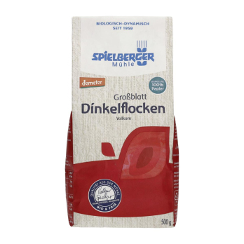 Dinkelflocken, Großblatt