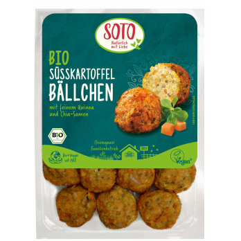 Hanf Süßkartoffel Bällchen