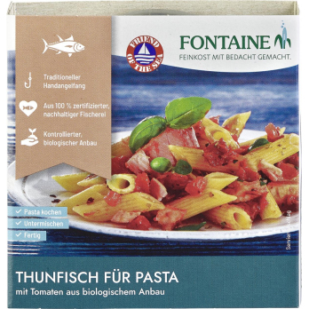 konv. Thunfisch für Pasta -Tomate