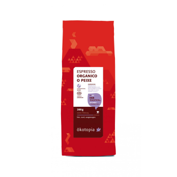 Espresso Peixe Organico, gemahlen