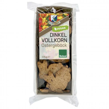 Dinkel Ostergebäck mit Schokolade, vegan  175g