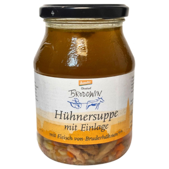 Hühnersuppe mit Einlage