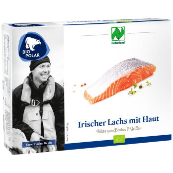 Irischer Lachs + Haut