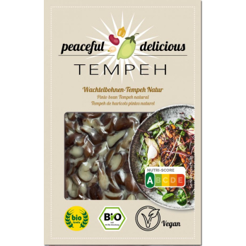 Tempeh Block Wachtelbohne