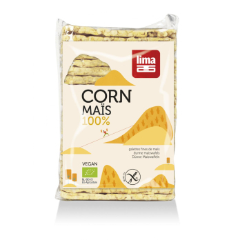 Dünne Maiswaffeln, rechteckig