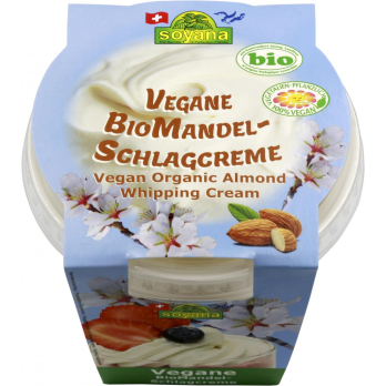 Vegane BioMandel-Schlagcreme