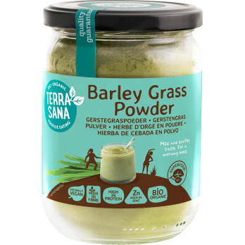 Gerstengras Pulver
