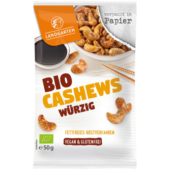 Tamari Cashews, würzig