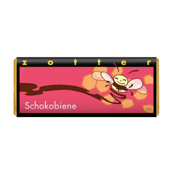 SchokoBiene mit Honigblättchen